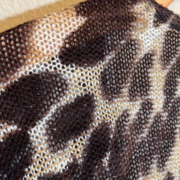 Nwt Jones New York Animal Print Open Front Cardigan Sweater - Picture 14 of 16